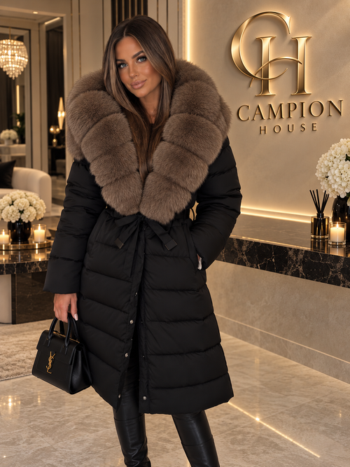 The Monaco Noir coat